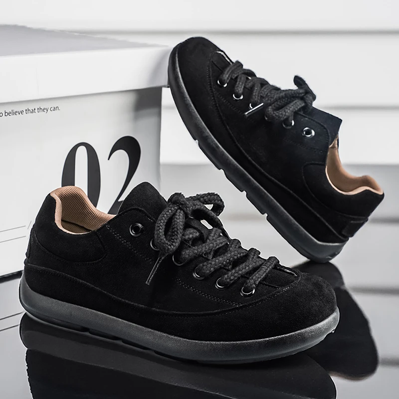 

Мужские повседневные кроссовки с толстой подошвой, дышащие, нескользящие, модные и удобные, для всех сезонов, хит продаж осени 2026