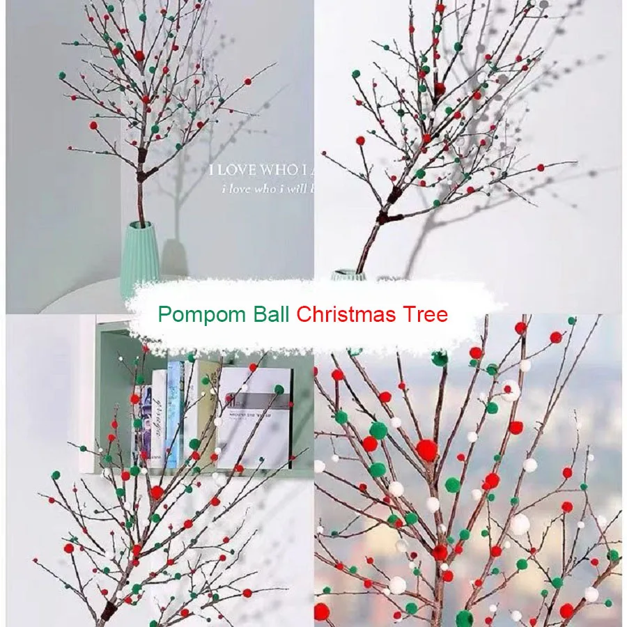 10/20/25/30 مللي متر بريق الكريات الكرة رقيق أفخم عيد الميلاد بوم بوم الديكور فلاش أفخم الكرة اليدوية للأطفال DIY المواد #6