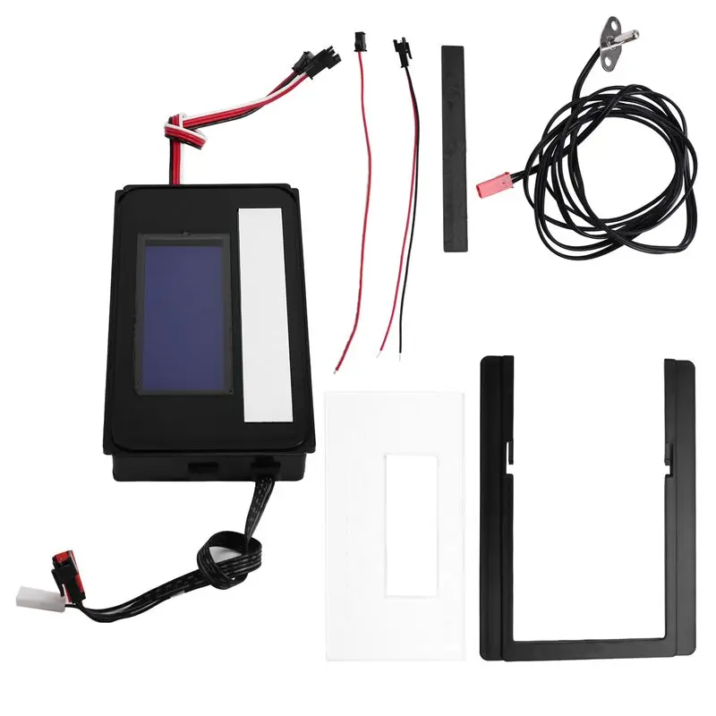 DT39 K3014AF Touch Switch LED Mirror with Time & Temperature Display System for Bathroom Cabinet Sideboard