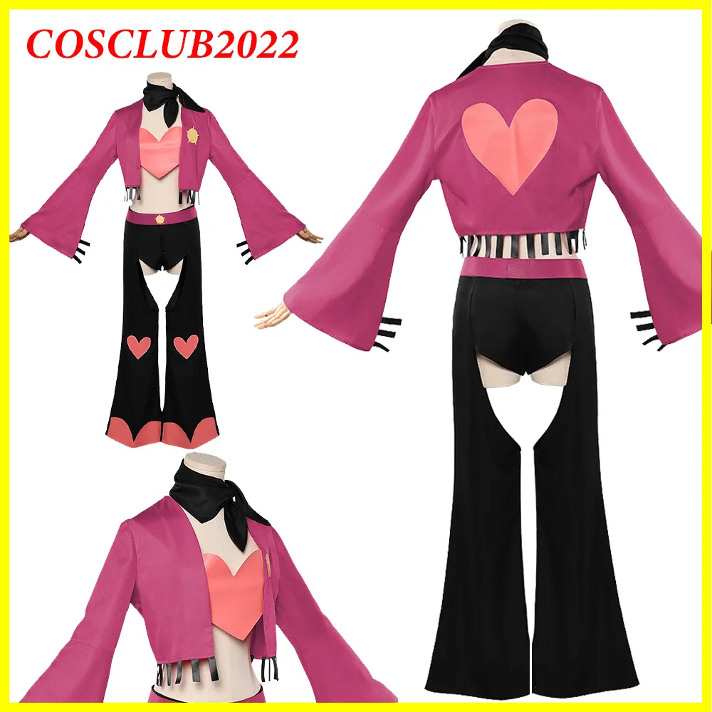 

Fantasy Angel Cos Dust Cosplay Costume Shirt Jacket Pants 2025 Cartoon Hotel Roleplay Women Suit Outfit Halloween Party Clothing