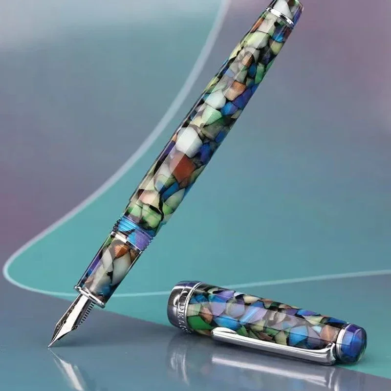 MOONMAN New Moon 2 Acrylic Resin Ultra Fine, Small Beauty and Cutting Edge Students Writing Practice Gift Ink Pen EF\F