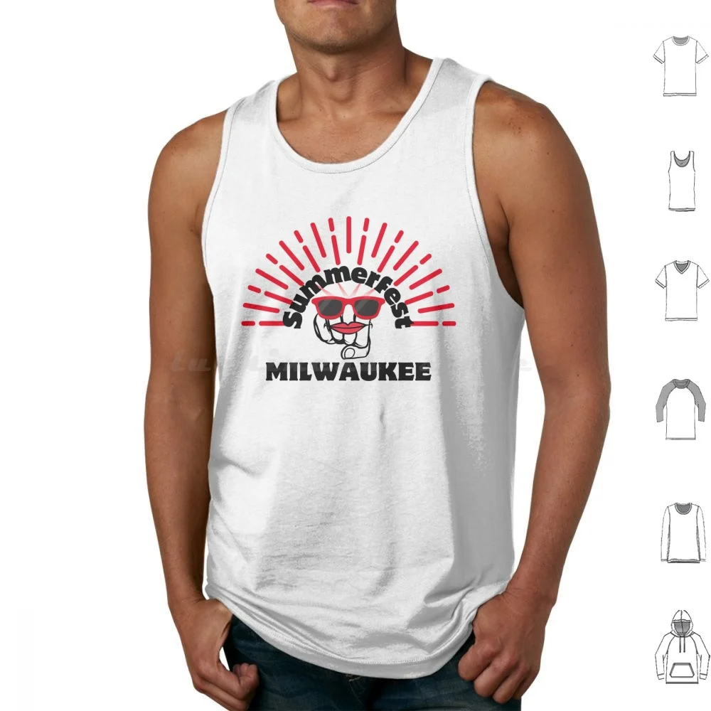 Summerfest Tank Tops Vest Sleeveless Summerfest Summer Summerfest 2024 Funny Concert Tour Music Band Stuff Live Performance