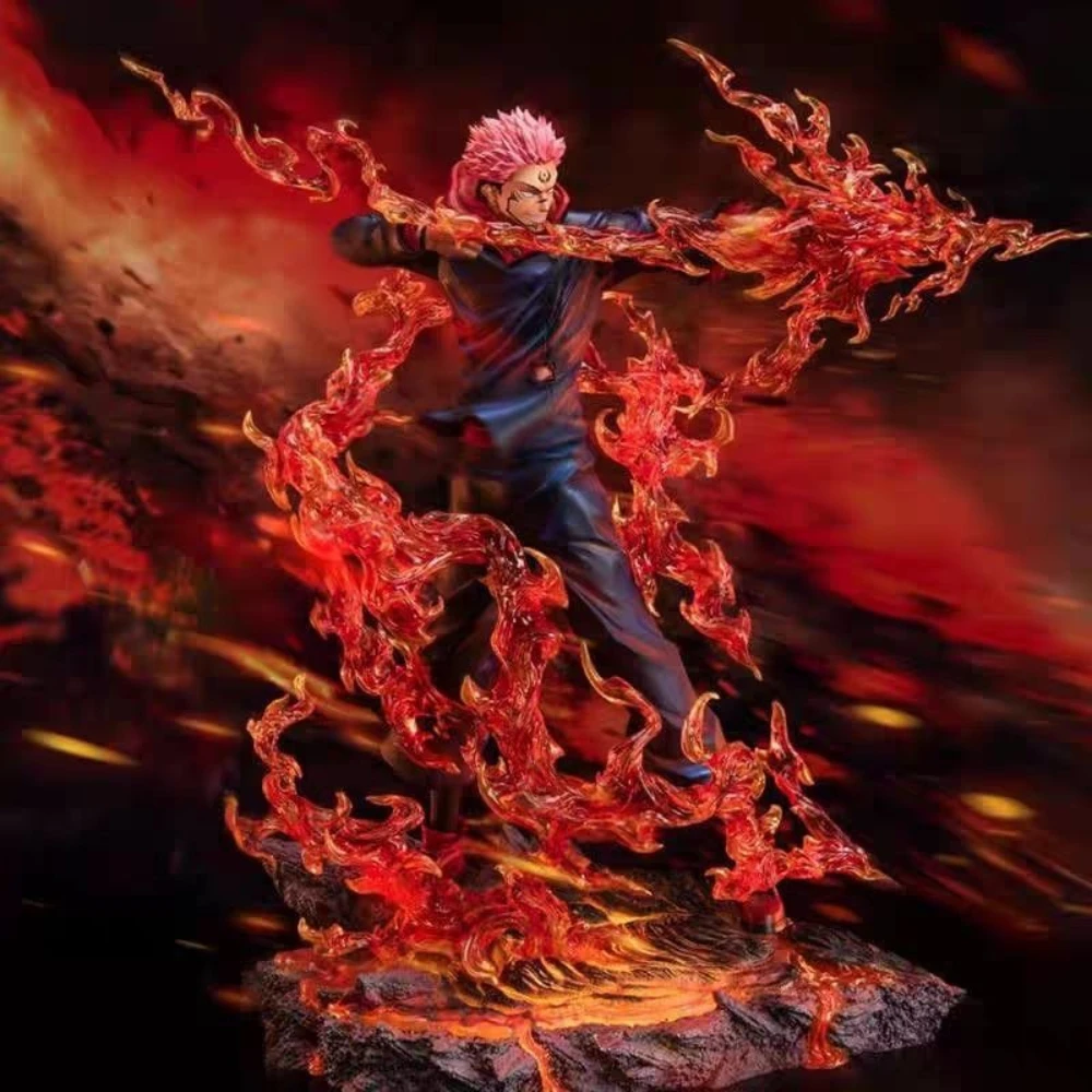

Bandai 30cm/11.81in Jujutsu Kaisen Ryomen Sukuna Figure PVC Action Statue Desktop Ornament Collection Model Toy Gift Anime Decor