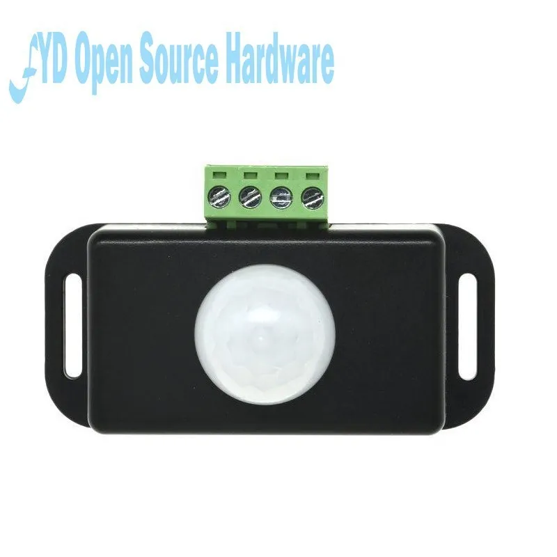 DC 12V 24V 6A Automatic Adjustable PIR Motion Sensor Switch IR Infrared Detector Light Switch Module For LED Strip Light Lamp