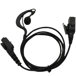 Fone de ouvido microfone para walkie talkie hytera pd780 pd700 pd705g pt580h pd780g pd782 pd782g pd785 pd785g rádio fone de ouvido