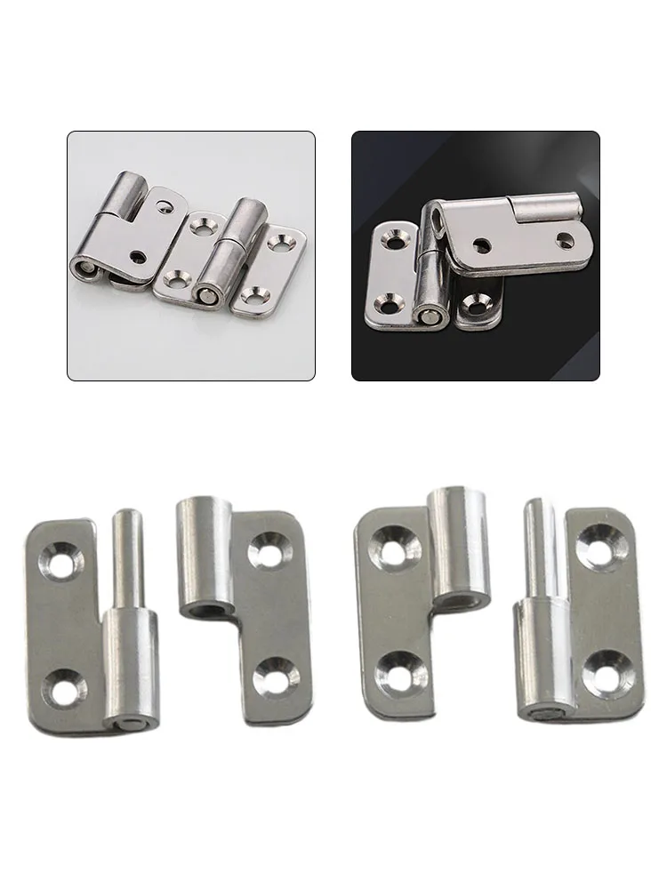 Stainless Steel Heavy Duty Flat Hinge Detachable Hinge ﻿ Detachable Hinge Slip Joint Flag Lift Off Detachable Door
