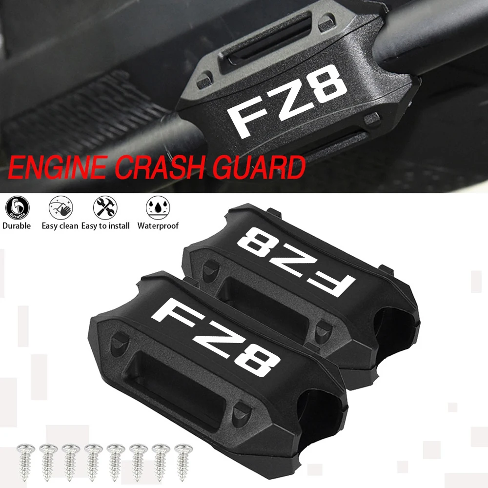 

Motorcycle 25MM Engine Guard Bumper Crash bar Protection Block Decorative Accessories For YAMAHA FZ8 FZ-8 2010-2020 2021 2022