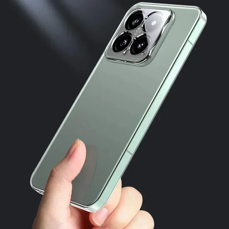 Ультратонкий прозрачный силиконовый мягкий чехол для Xiaomi Mi 14 13 13T 12 12S 12X 12T 11 11T 11i Pro Ultra Transparent Back Cover Xiomi 13