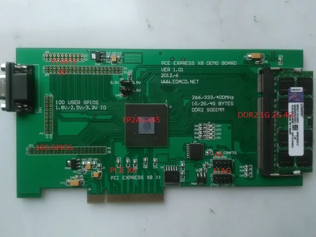 S5800 PCI-EXPRESS PCI-E X8 FPGA Development Board PCIE Development Platform winder