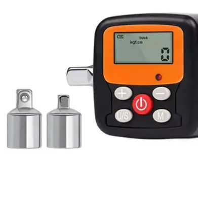 Torque Wrench Meter with Adapters for For industrial Tools 4 Measurement Units Nm lbf ft kgf cm lbf in Compatible