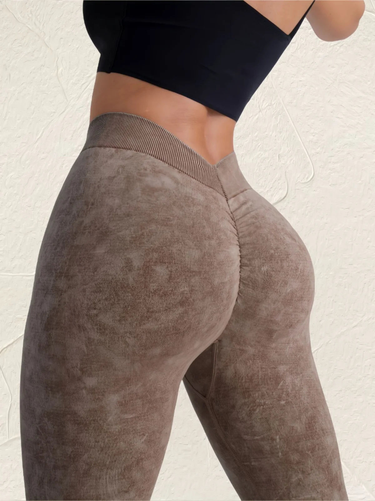 Peach Butt Lifting Sl High Waist Yoga Pants Women's Casual High Waist Tummy Control Long Pants Fitn Tights