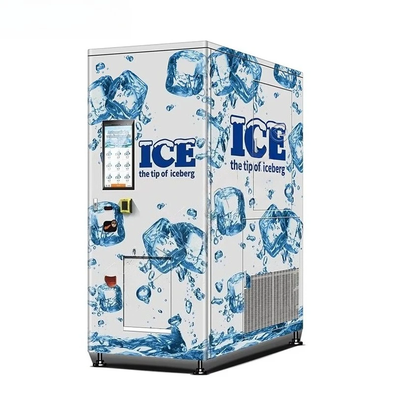 Máquinas Expendedoras de Hielo Personalizadas, Proveedor de Máquinas Expendedoras Inteligentes, Máquina Expendedora de Hielo en Bolsa para Autoservicio en Exteriores