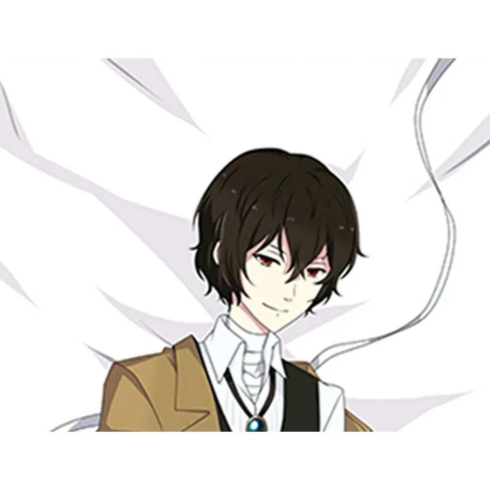 Osamu And Atsushi Anime Full Body Pillow Cover Double‑sided Two Handsome Dakimakura Case