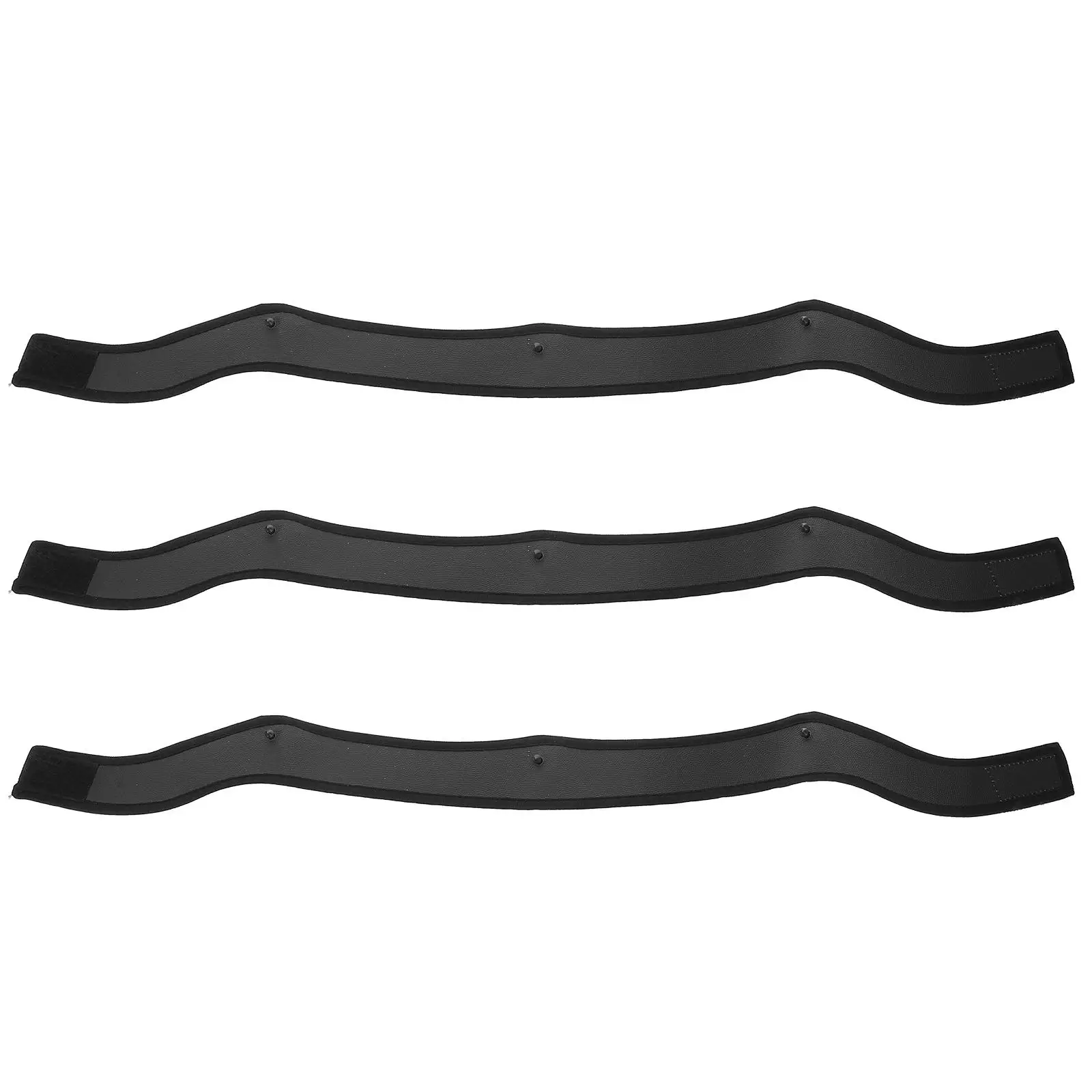 

3 Pcs Hard Hat Sweatb Liners Breathable Padding Safety Supplies Cotton PU Durability Lightweight Anti Collision