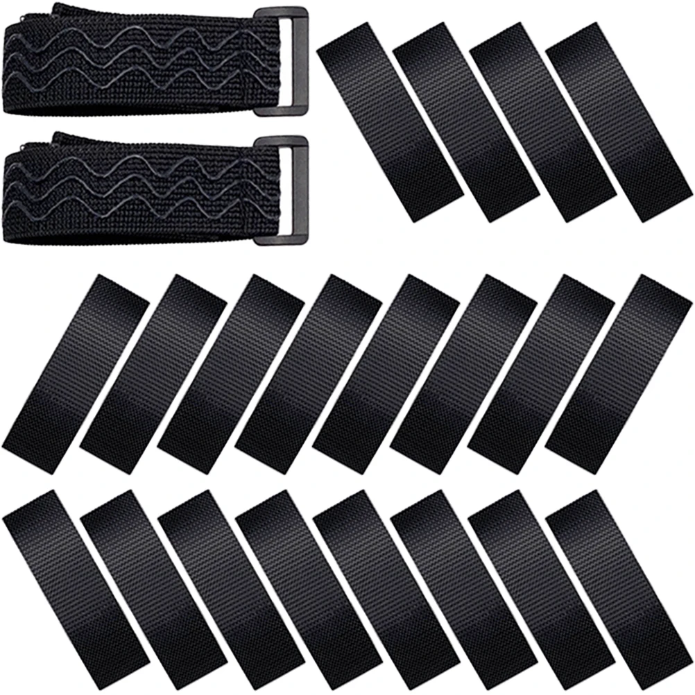 

1 Set Adjustable Anti-Slip Boot Straps Reusable Fixing Belts For High Thigh Knee Boots Elastic Polyester Strap Accessories For