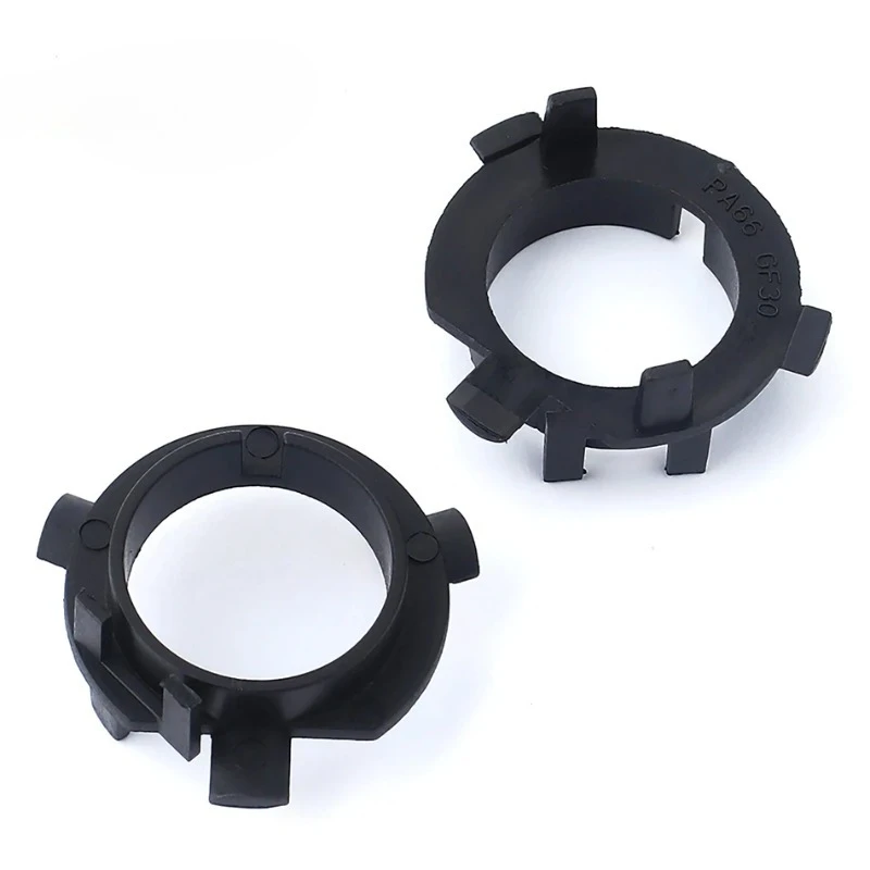 2PCS H7 LED Car Headlight Bulb Base Holder Adapter Retaining Clip H7 Head Lamp For sorento headlight Nissan QASHQAI  KIA K3 K4