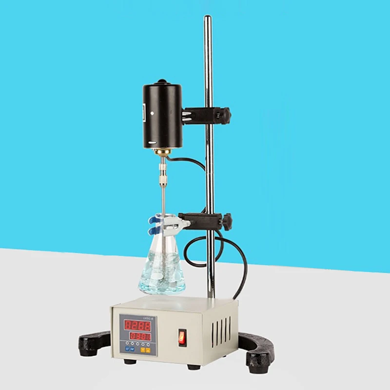 Digital Electric Lab Mixer Overhead Stirrer 100~3000rpm Chemical Laboratory Equipments 110/220V Liquid Mixer