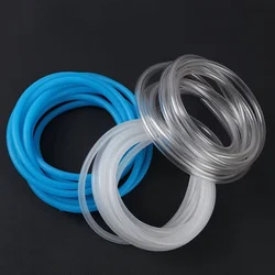 1m/3m/5m/10m/20m Aquarium Oxygen Pump Hose Air Bubble Stone Aquarium Fish Tank Pond Pump Tube 4*6mm Food Grade Material Tubes