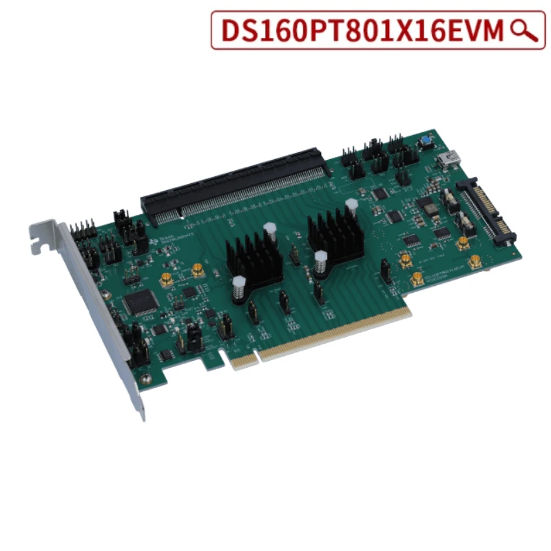 

DS160PT801X16EVM PCIe 4,0 16 Гбит/с 8-луновый 16-канальный рецимерный оценочный модуль Высокоскоростной инструмент передачи данных Сигнал PCIE