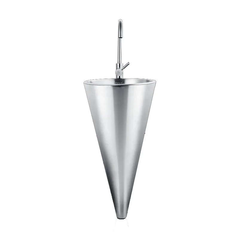 

ZML stainless steel basin hand washing column wash basin washbasin