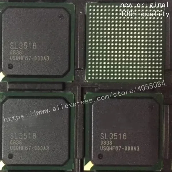 SL3516  SL3516-USQHF67-000A3  ARM9 400MIPS, two gigabit MAC interfaces, hardware NAT and hardwar , Two USB2.0 Host/Slaves