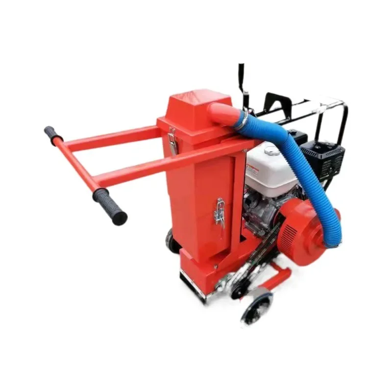 Inverted walking type dust reduction grooving machine, asphalt pavement tool, municipal road pavement sewing machine
