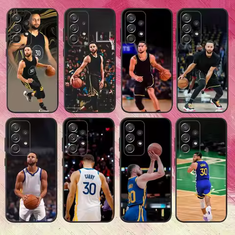 B-Basketball S-Stephen C-Curry Phone Case For Samsung S25,S24,S21,S22,S23,S30,Ultra,S20,Plus,Fe,Lite,Note,10,9,5G Black Cover