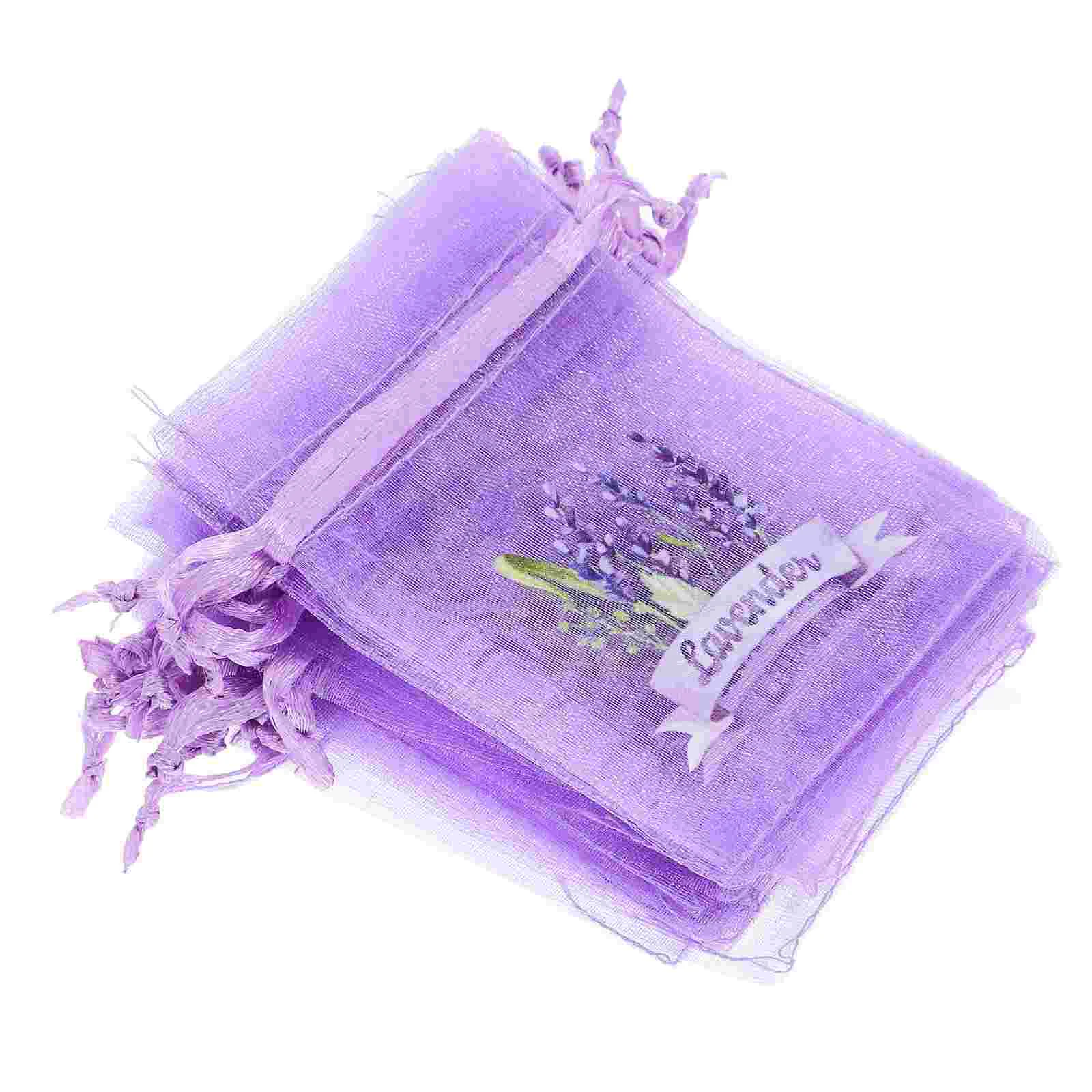 

20 Pcs Lavender Bag Gauze Bags Breathable Drawstring Sachet Empty Sachets Pouch Small Mesh