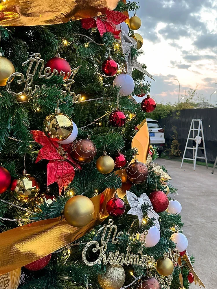 

Large Christmas tree 4/5/6 meters hanging branch tree luxury, shopping mall Christmas decoration large ornament C56
