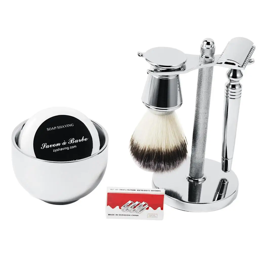 Classic Men's Shaving Set Shaving Brush Holder Shaving Cup Soaps