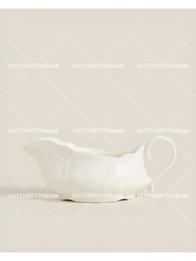 Convex Detail Ceramic Soy Sauce Pot, Kitchen Seasoning Dispenser for Soy Sauce, Vinegar & Oil
