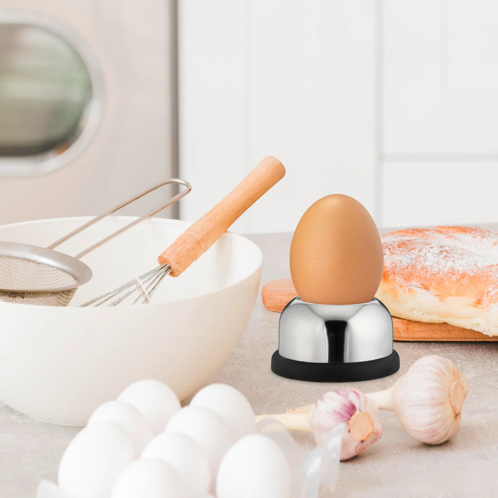 

Egg Piercer Stainless Steel Egg Hole Puncher Kitchen Gadget Eggshell Opener for Boiled Eggs Eggs Shell Separator