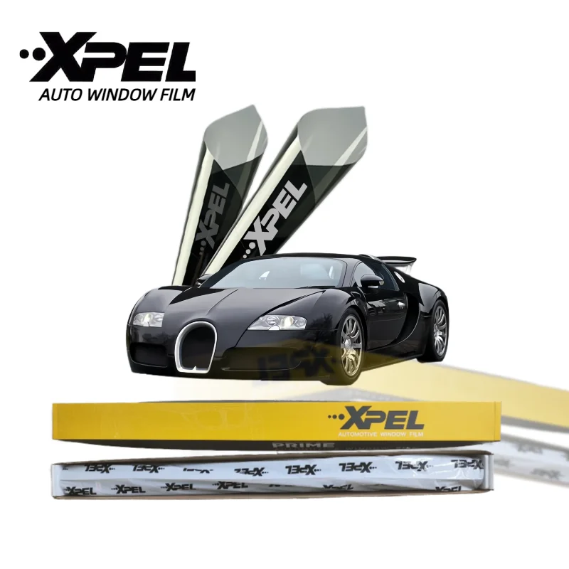 

XPEL 60% VLT Clear View Auto Window Film UV99% High Heat Rejection Nano Carbon PET for Windshield Sun Protection Glare Reduction