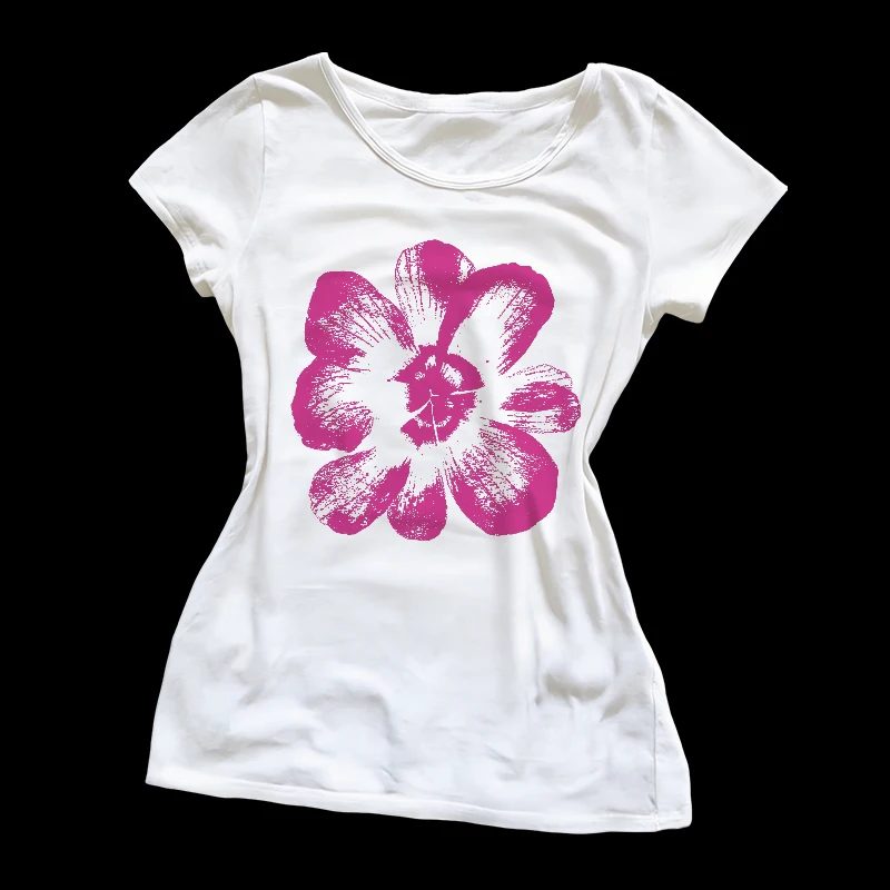 

European and American style women's vintage floral pattern printed T-shirt short-sleeved top slim Y2K casual style Harajuku