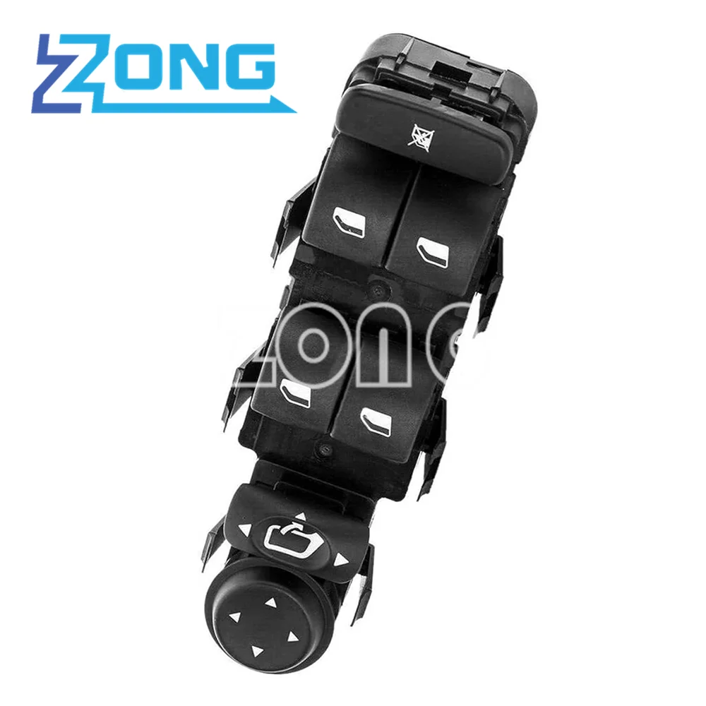 ZONG High Quality Driver Left Master Power Window Switch Control Button For Peugeot 807 Citroen C5 C8 2001-2007 6554HQ 6554.HQ