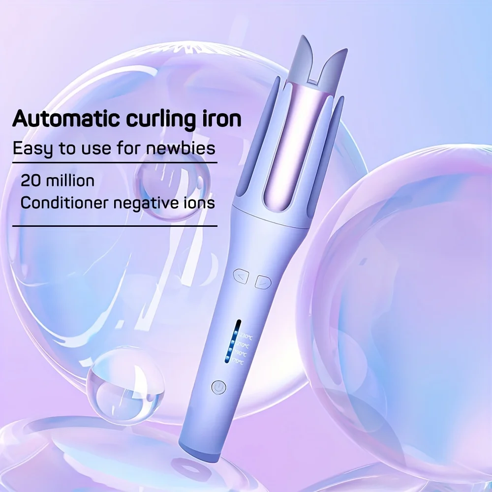 Automatic rotating 32mm ceramic curling iron, suitable for professional daily makeup curling iron