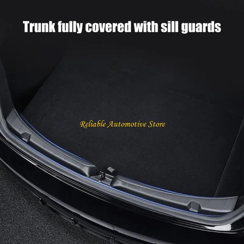 

M68B Aesthetic Practical Car Door Guard Cover Threshold Strips Fashion Resilient