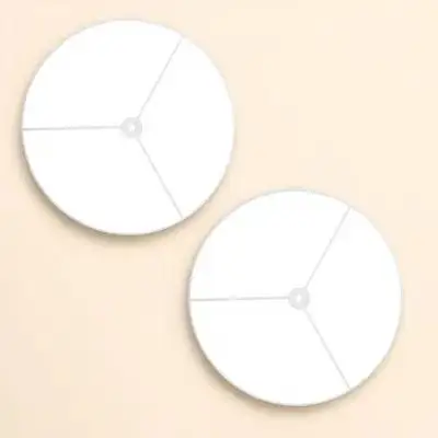

2Pcs Lampshade Frame Metal Ceiling Light Bracket DIY Pendant Lamp Holder White Resistant Corrosion Light Accessory