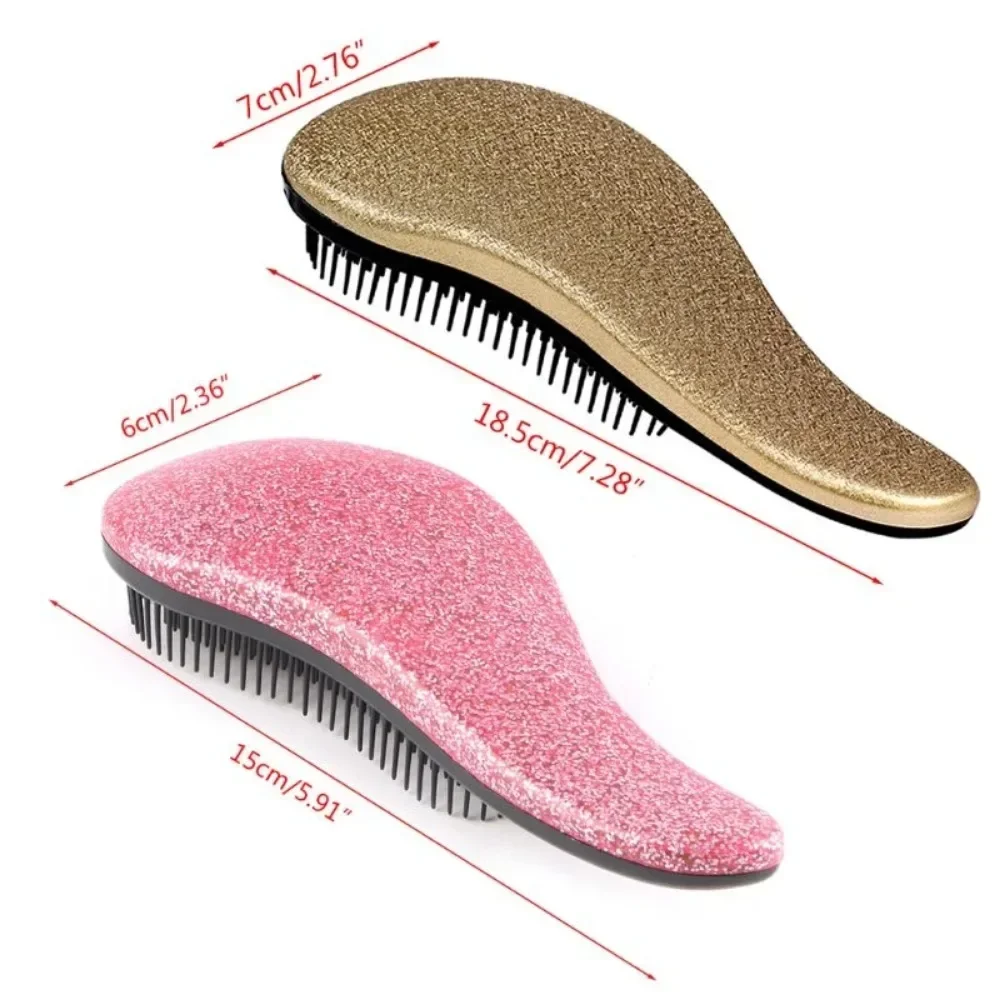 Brosse à cheveux de maquillage antistatique pour femme, peigne à cheveux TT, soin des cheveux, cuir chevelu, perte de SAP, outil de coiffage pour barbier, brosse pour bébé