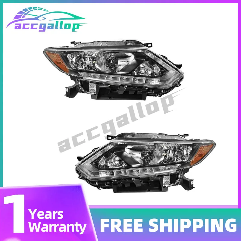 

Halogen Front Bumper Head Light Head Lamp For Nissan X-trail Xtrail Rogue 2014-2016 Headlight Headlamp Front Turn Light