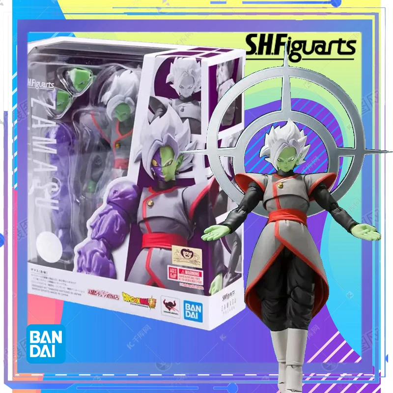 .Bandai Genuine Original S.H.Figuarts Zamasu Dragon Ball In Stock Anime Action Collection Figures Model ToysFor Boys  Collectibl