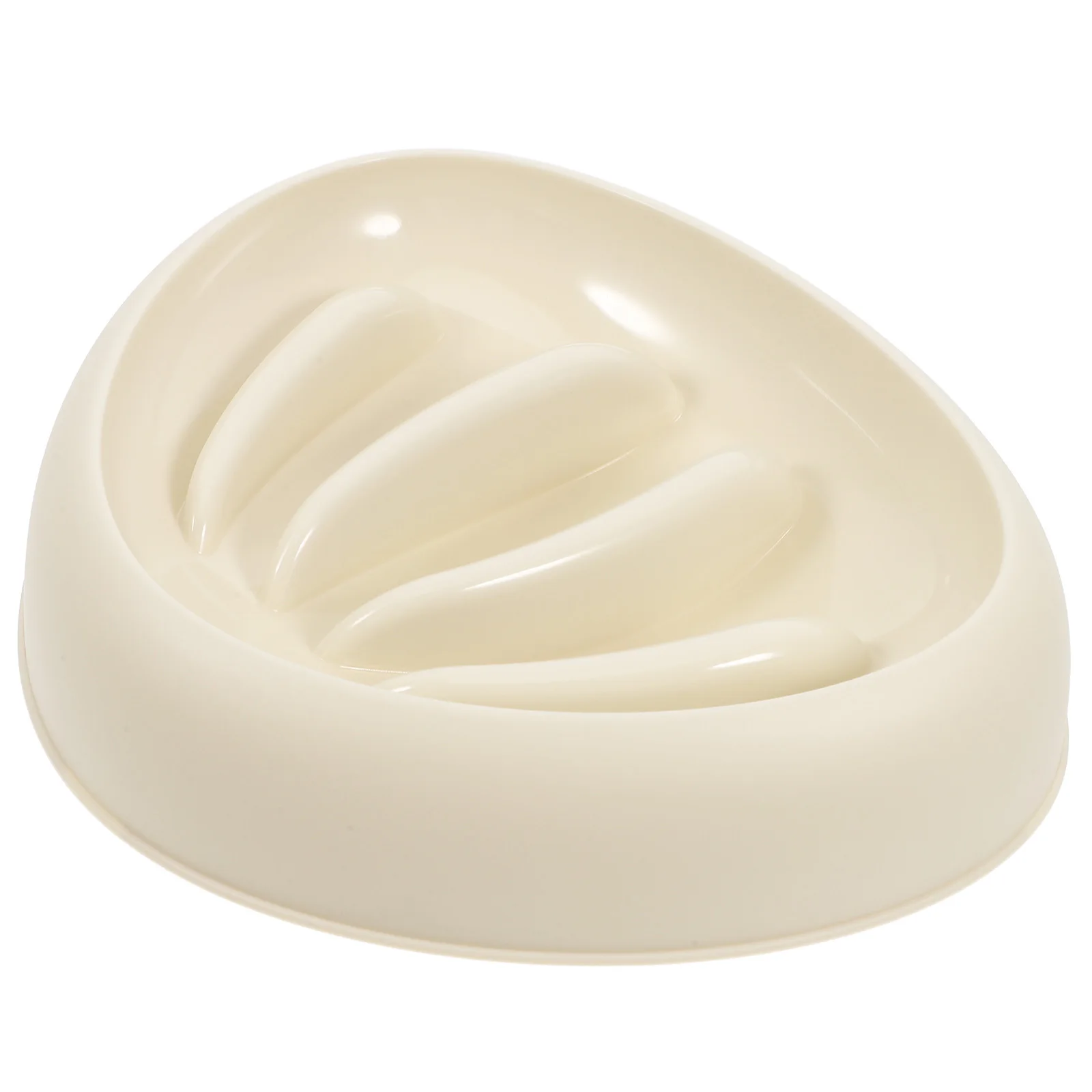 

Shell Shape Interactive Slow Feeder Dog Bowl Anti-Gulping Spill-Proof Puzzle Feeding Dish for Small Medium Dogs Obesity Control