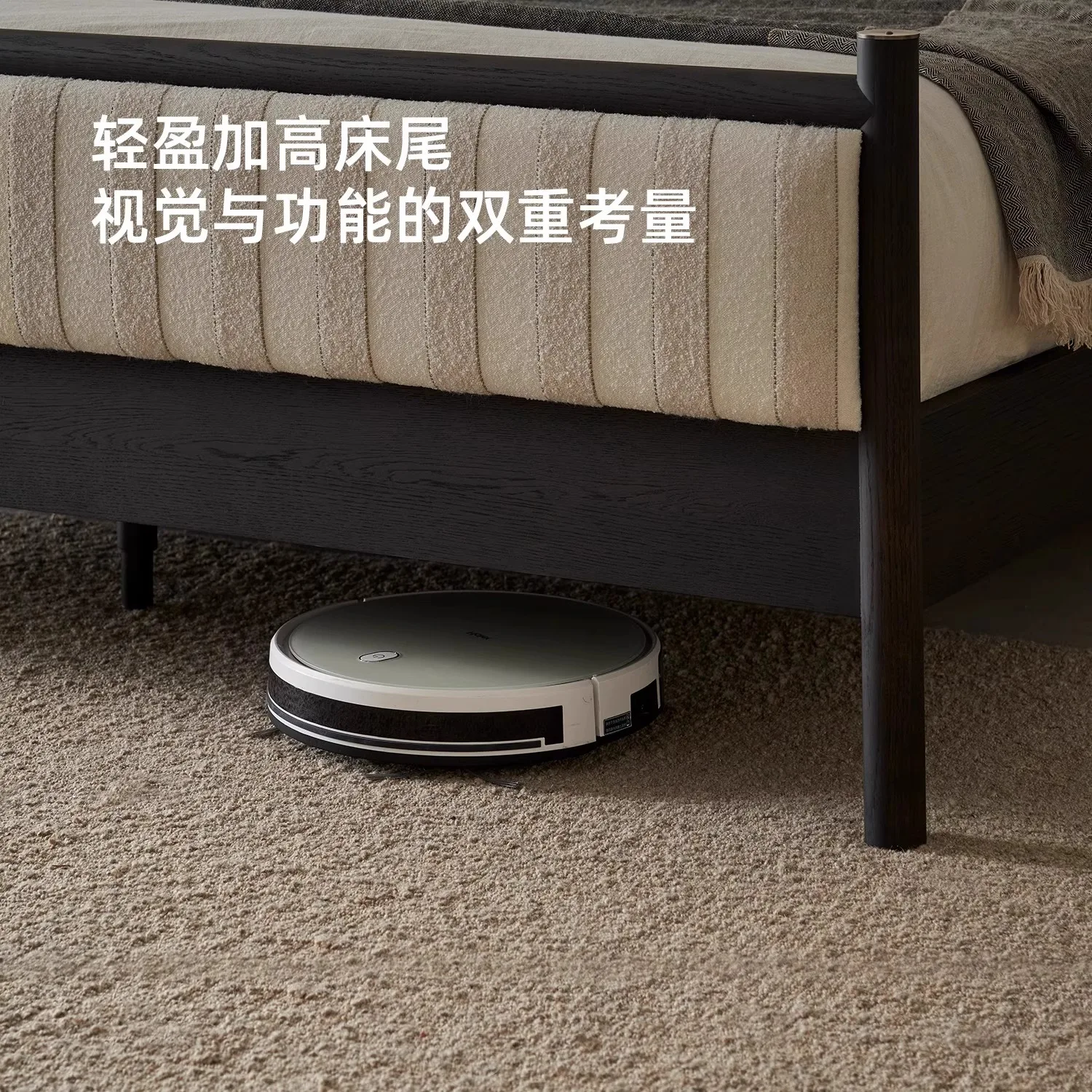 سرير من الخشب الصلب المقرمش الثلجي غرفة نوم رئيسية فرنسية 1.8 متر من خشب الرماد مزدوجة عالية القدم وشاشة عالية مسند ظهر مخطط عموديًا