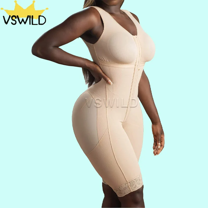 

Breasted Sleeveless Bodysuit Button Up Shapewear Reducing And Shaping Girdles For Women Sexy​ ​Lingerie Women Body