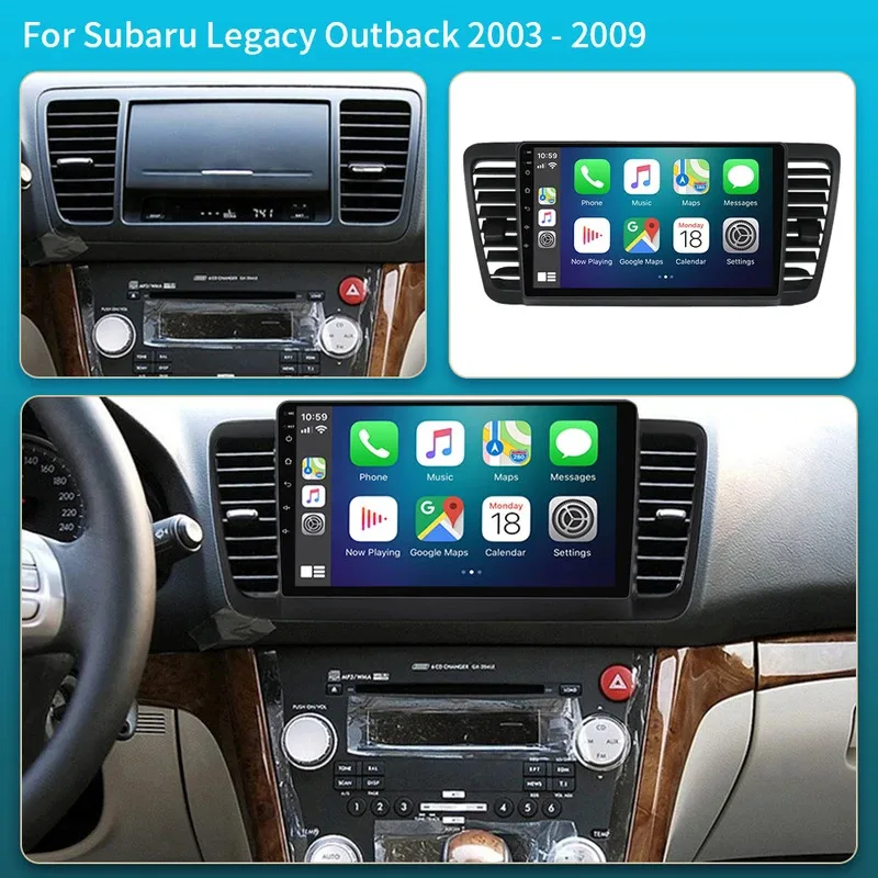 Android Multimedia Player For Subaru Outback 3 Legacy 4 2004 2005 2007 2008 2009 Car Radio Video GPS Bluetooh HD Screen Auto Too