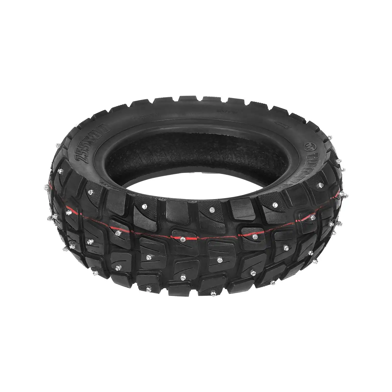 255x80 Winter Snow Tire For Electric Scooter ZERO 10X,NAVEE N65,VSETT 10+,Wolf Warrior GT,KuKirin G2 Max Studded Stud Tire Parts