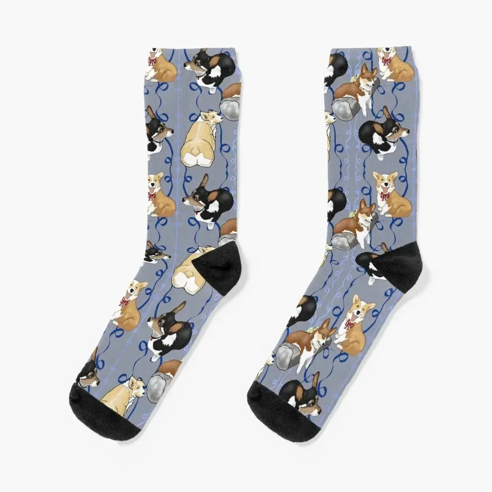 

Pembroke Welsh Corgi Fun! Socks halloween anime hockey anti slip football Socks For Man Women's