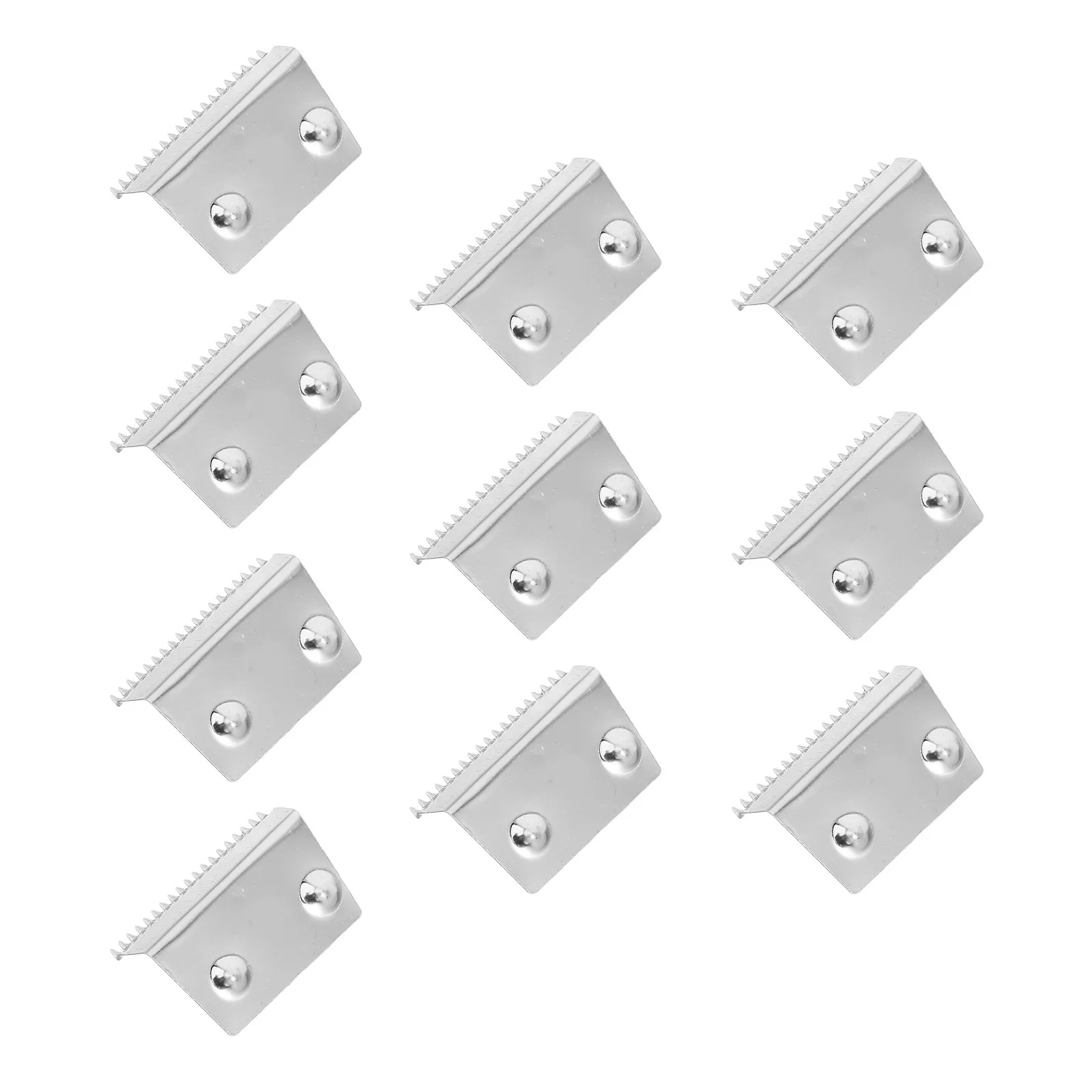 10Pcs Tape Dispensers Cutter Stainless Steel Replacement Blades for Desktop Packaging Masking Tape Cutting Tool
