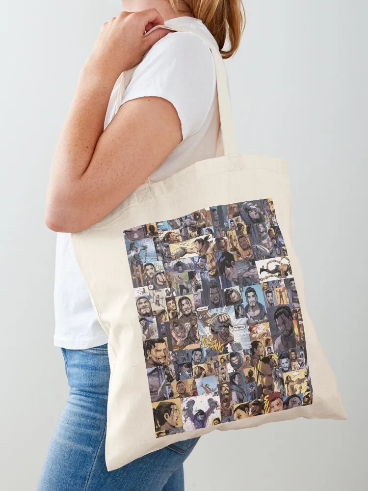 

Comic Sylas Tote Bag Women's handbag sac pour femme Fabric bag reusable shopping bags