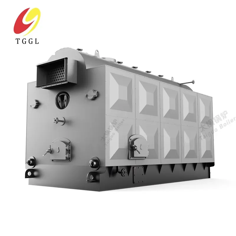 i Coconut Shell Wood Bagasse Biomass Fuel Natural Circulation Low Industrial Water Tube Steam Boiler Manual Fuel Feeding 1-4
